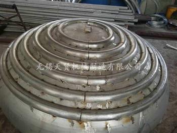 封頭盤管安裝過(guò)程的控制重點(diǎn)